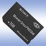   Memory Stick Pro DUO - 1Gb