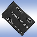   Memory Stick Pro DUO - 512Mb